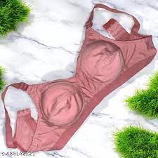 Womens Non Padded Bra Light Pink Color Size 38