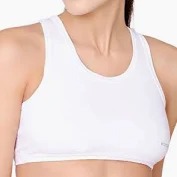 Royal Sports White Bra For Women Free Size