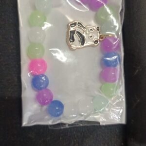 Girls Bracelet Rainbow Bear
