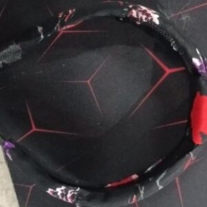 Girls For Hair Band Color Black Printed