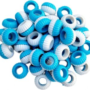 Sky White 20 Pcs Pigeon Sound Foot Ring Bird Shoulder Guard