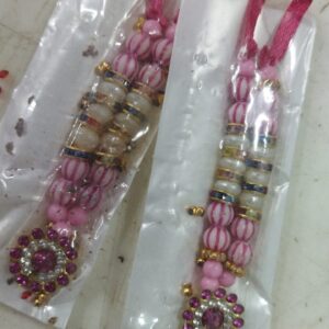 Pink Thread Rakhi 2Pcs