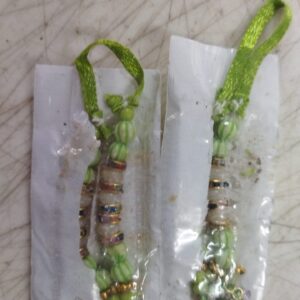 Green Thread Rakhi 2Pcs