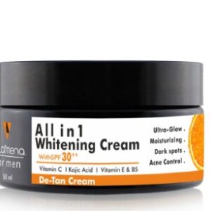 Volamena All In 1 Whitening Face Cream Men Kojic Acid Vitamin C Tan Removal Men 50 Ml