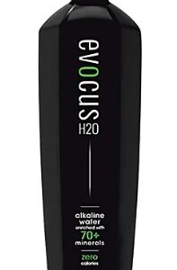 Evocus Black Alkaline Water 8 Plus Ph Enriched With Essential Minerals 500 Ml Bottle