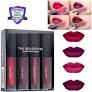 Shaggy Love And Lush Lip Colour Red Edition Liquid Matte 2 Ml Pack Of 4