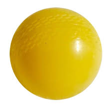 Yellow Color Plastic Cricket Ball