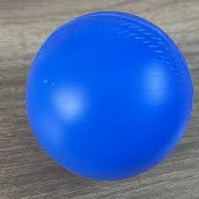 Blue Color Plastic Cricket Ball