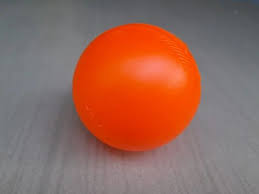Orange Color Plastic Cricket Ball