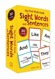 Sight Words And Sentences Flashcards