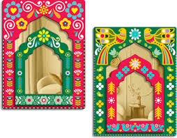 Wall Hangings For Home Decoration Green Pink