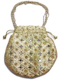 Womens Fancy Potli Batwa Hand Bag