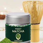 Matcha Starter Kit 30G Ceremonial Grade Matcha Bamboo Whisk Scoop Gift Set