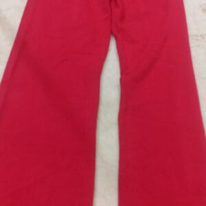 Women Winter Track Pants Red Colour Size S