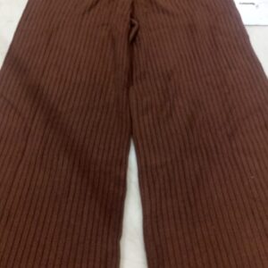 Women Winter Track Pants Brown Colour Size L