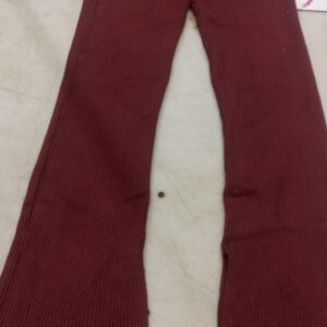 Women Winter Track Pants Maroon Colour Size M