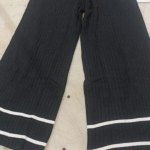 Women Winter Track Pants Black Colour Size M
