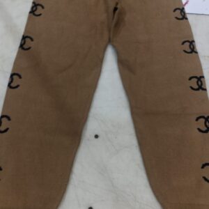 Women Winter Track Pants Brown Colour Size L
