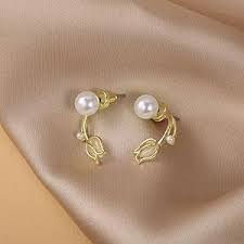 Korean Pearl Drop Earrings