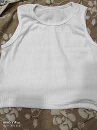 Women White Colour Top Size S