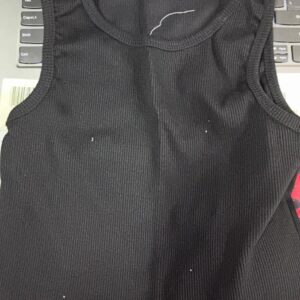 Women Black Colour Top Size S