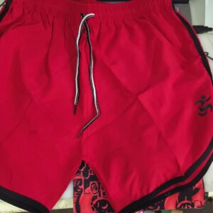 Solid Men Pink Sports Shorts Size L