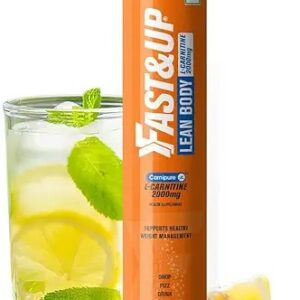 Fast Up L Carnitine 2000 Mg Effervescent Tablets 20 Flavour Lemon