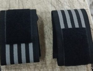 Steigen Fitness Wrist Wraps Support Hand Gripfitness Grip Black