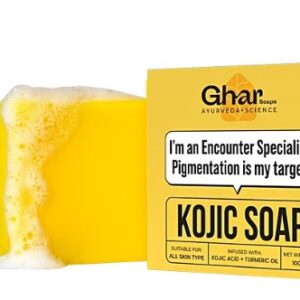 Ghar Soaps Kojic Soap Turmeric Oil 100 G
