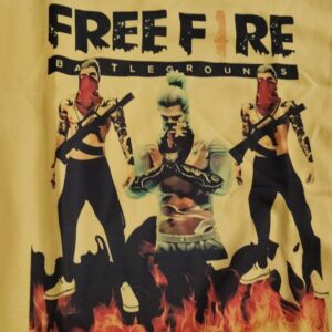 T Shirt For Kids Colour Yellow Size 7 To 8 Years