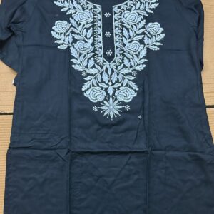 Women Black Color Kurta Size Xl