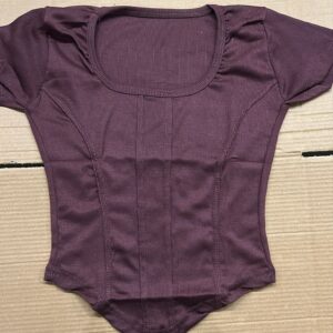 Women Brown Color Top Size S