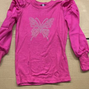 Women Pink Color Top Size L