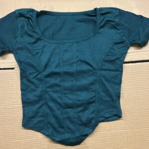 Women Green Color Top Size S