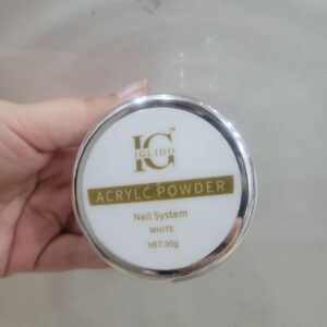 Iglido Acrylic Powder 30Gm White Pack Of Two