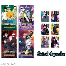 Jujutsu Kaisen Trading Cards Game Pack Of 6