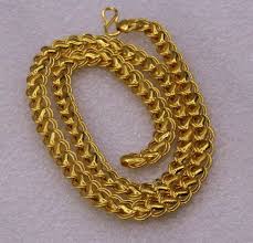 Stand Touch Jewellery Golden Color Chain For Men