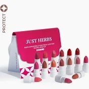 Just Herbs Herb Enriched Lipstick Micro Mini Kit 16 Shades