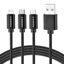 Source 3 In 1 Fast Charging Data Cable