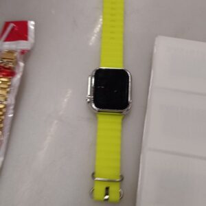 Smart Digital Watch With Stylish Neon Green Strap