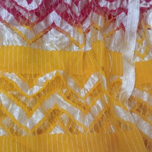 Dupatta For Women Colour Yellow Red