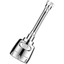 360 Rotation Tap Shower 2 Mode Metal Hose Kitchen Sink Faucet Extender