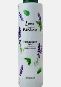 Oriflame Love Nature Fragranced Talc Cooling Delight 400G