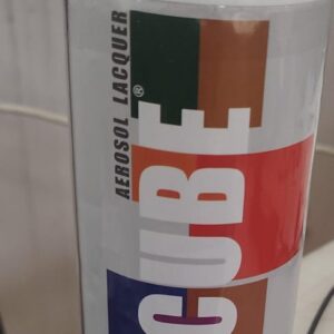 Cube Aerosol Spray Paint Can 400Ml Multipurpose Cream White Ivory