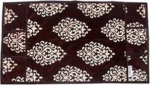 The Endless Store Fridge Cover Brown Colour Flower