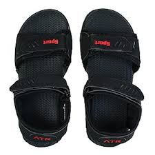 Men Casual Sandal Sport Black Size 1