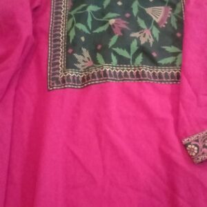 Dark Pink Colour Kurta For Women Size 3Xl