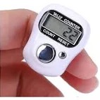 White Color Tally Counter Finger Machine