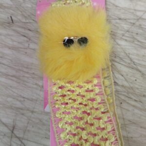 Kids Girls Yellow Color Cute Headband