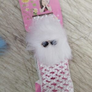 Kids Girls White Color Cute Headband